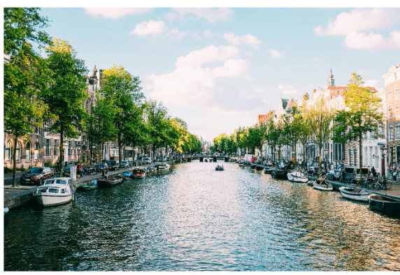 Canal em Amsterdã — Scutari Travel